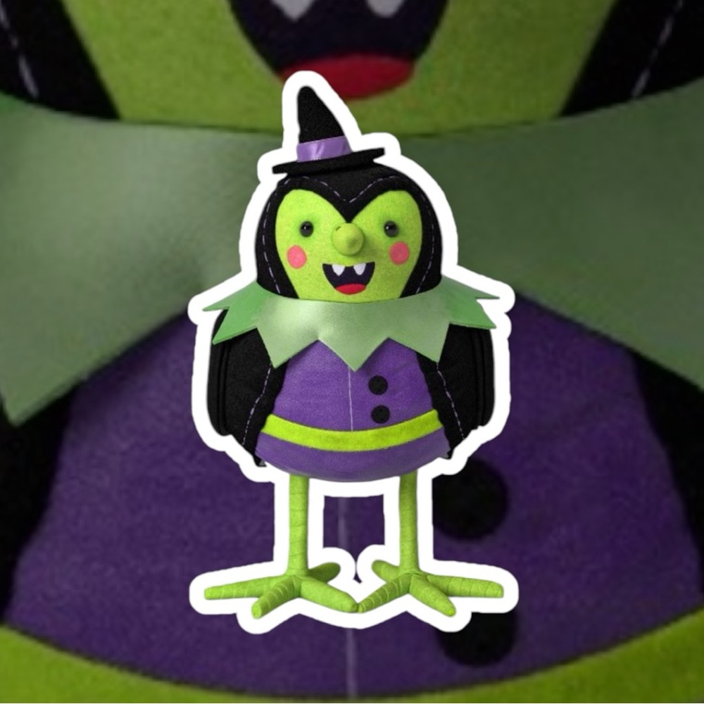 2024 TARGET HYDE & EEK FEATHERLY FRIENDS HALLOWEEN BIRD - SPELLMA THE WITCH